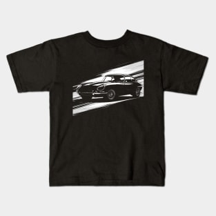 Jaguar F-Type - Sketch Style Kids T-Shirt